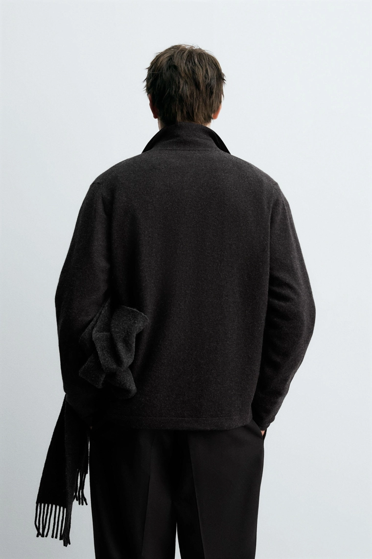 КАРДИГАН ИЗ 100% ШЕРСТИ