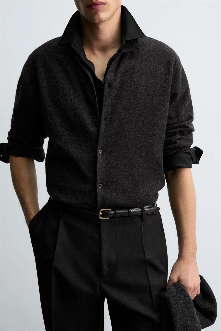 КАРДИГАН ИЗ 100% ШЕРСТИ