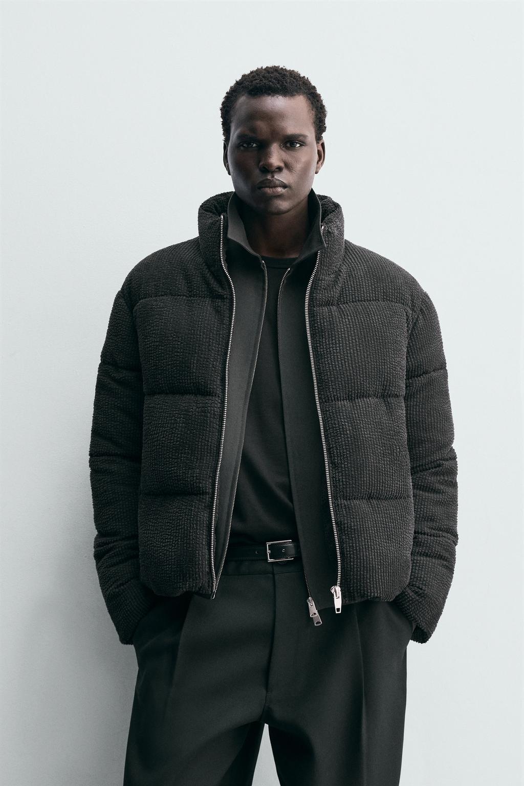 СТЕГАНАЯ КУРТКА ИЗ ВЕЛЬВЕТА