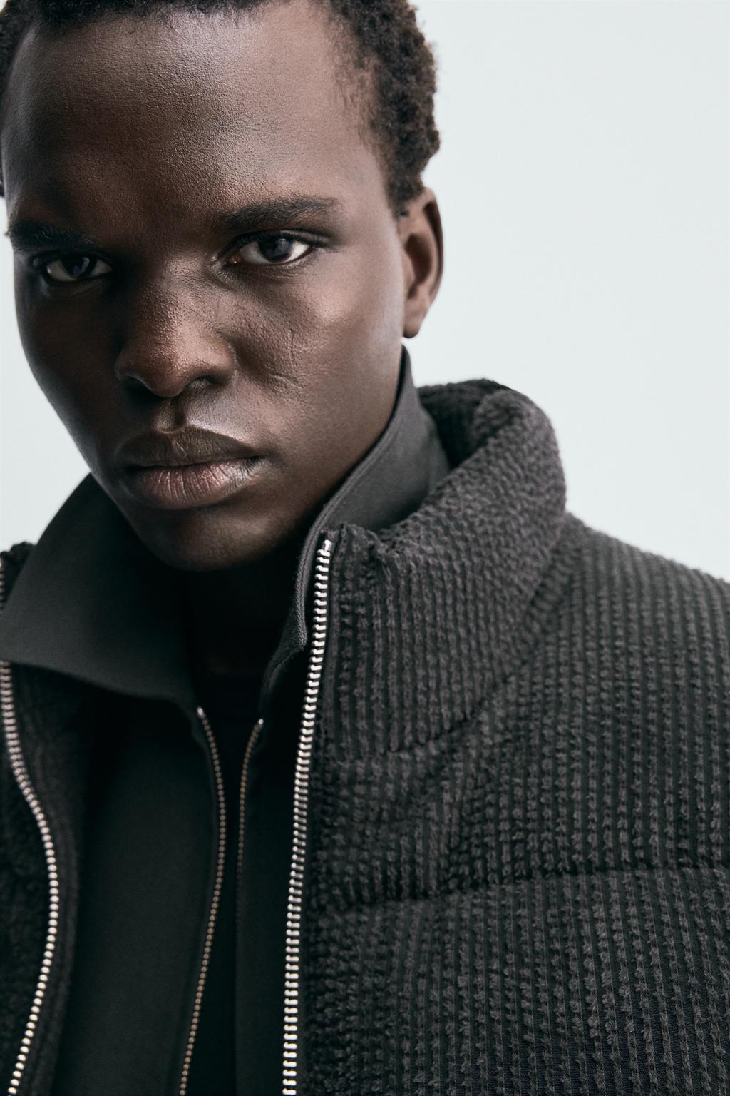 СТЕГАНАЯ КУРТКА ИЗ ВЕЛЬВЕТА