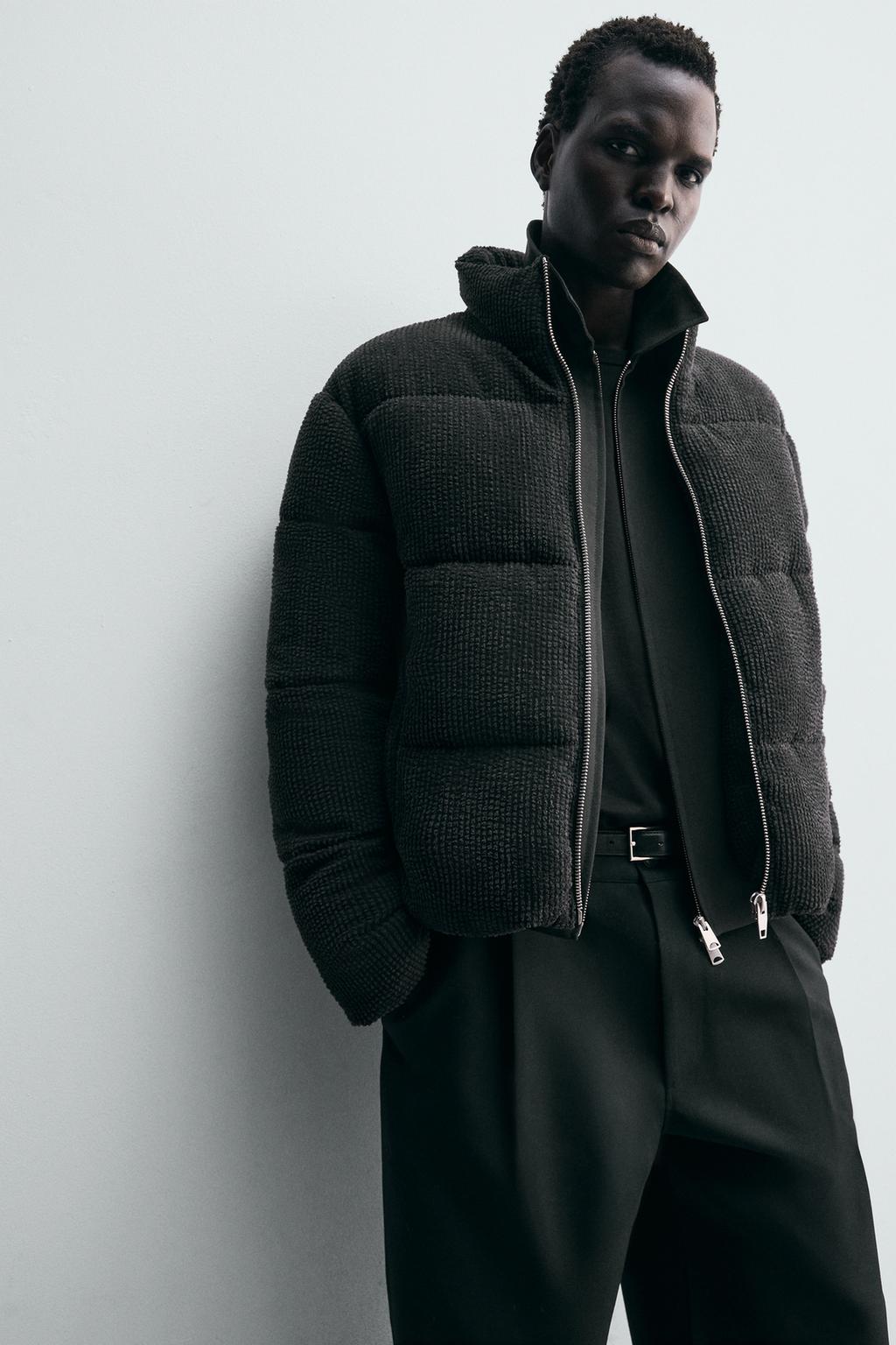 СТЕГАНАЯ КУРТКА ИЗ ВЕЛЬВЕТА