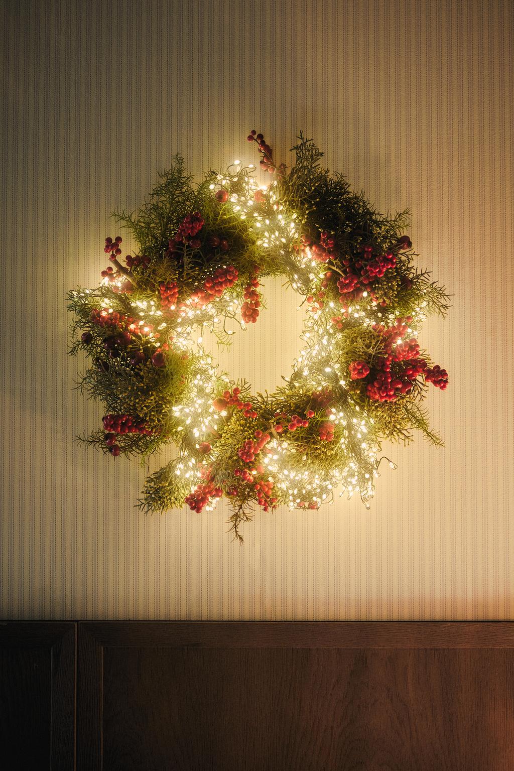 Гирлянда с подсветкой для рождества с пультом дистанционного управления