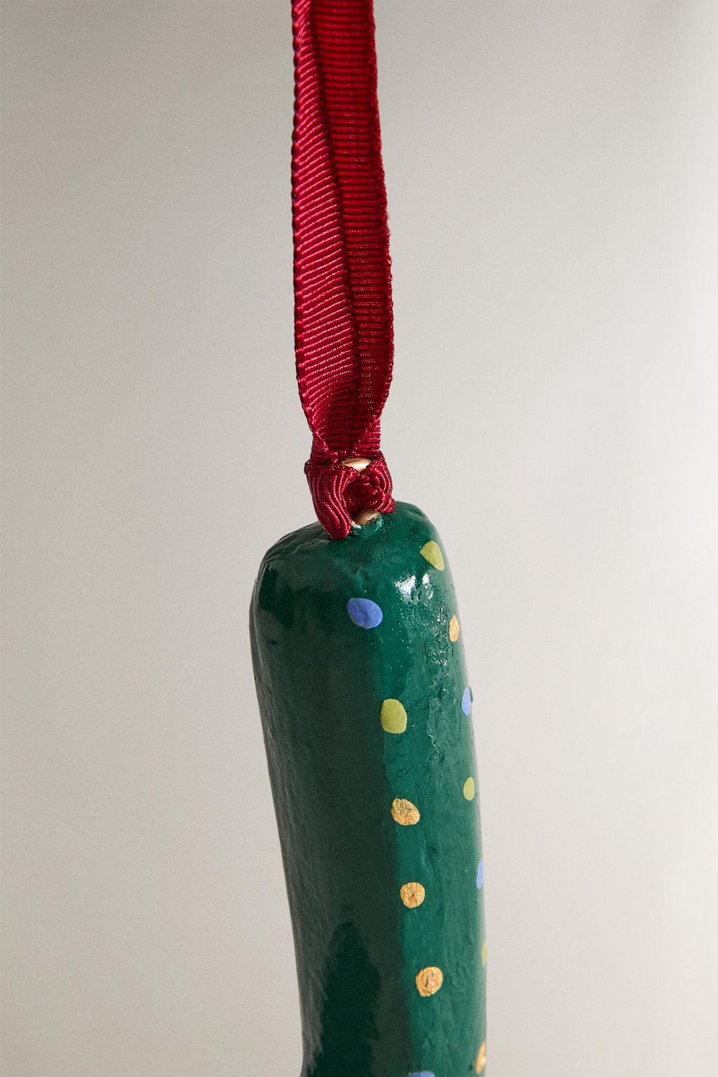 Рождественское украшение елочная игрушка для новогодней елки буквы j