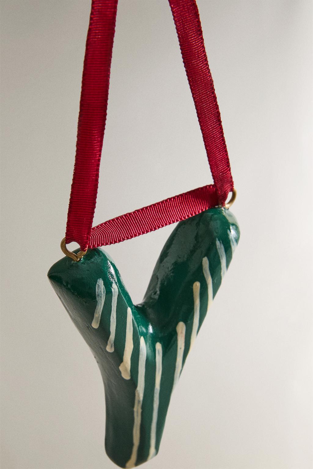 Рождественская игрушка ёлочная игрушка в виде буквы y