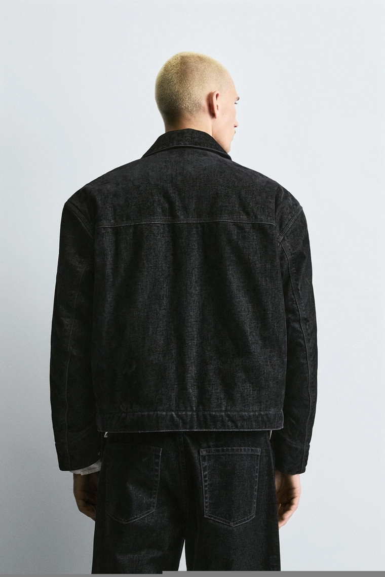 ВЕЛЮРОВАЯ КУРТКА СВОБОДНОГО КРОЯ