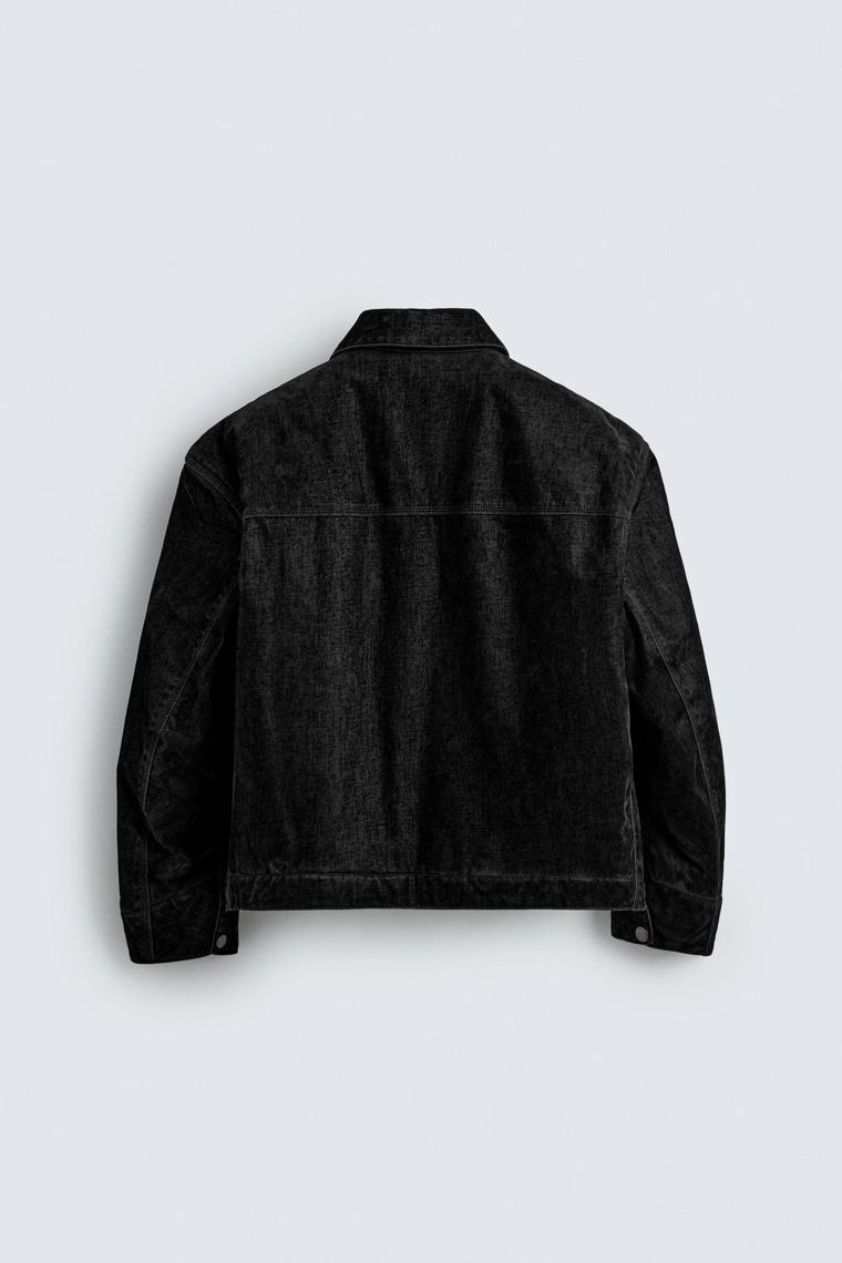 ВЕЛЮРОВАЯ КУРТКА СВОБОДНОГО КРОЯ