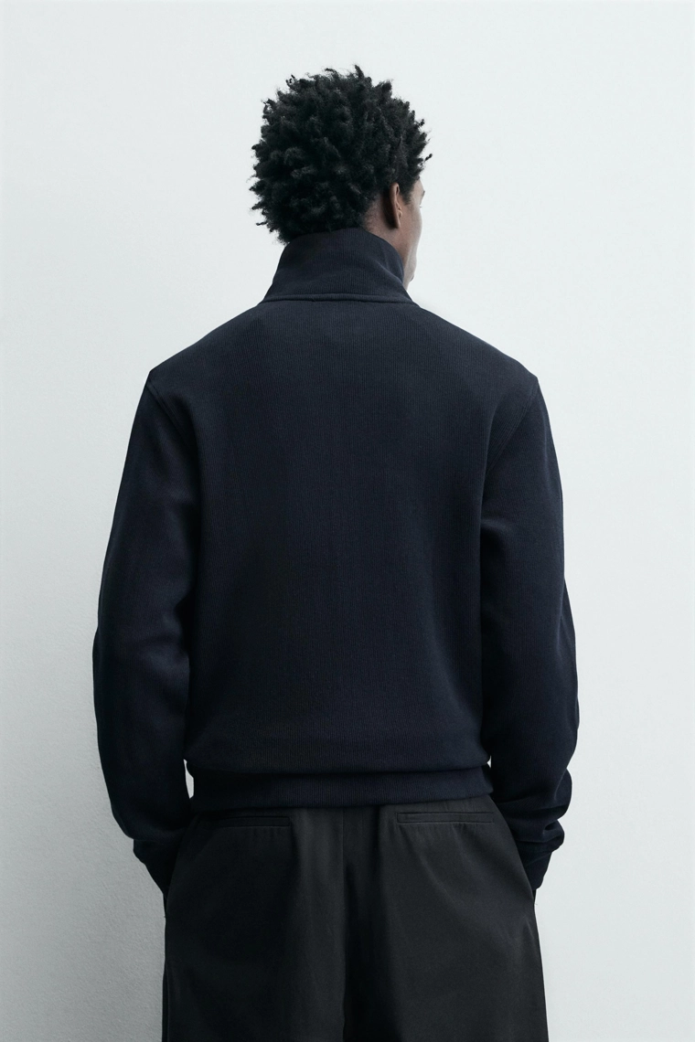 КУРТКА В РУБЧИК ИЗ ТКАНИ ИНТЕРЛОК