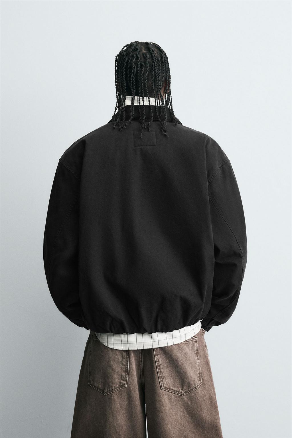 КУРТКА СВОБОДНОГО КРОЯ НА МОЛНИИ