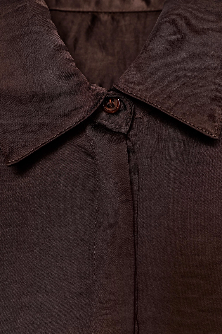 АТЛАСНАЯ РУБАШКА ZW COLLECTION