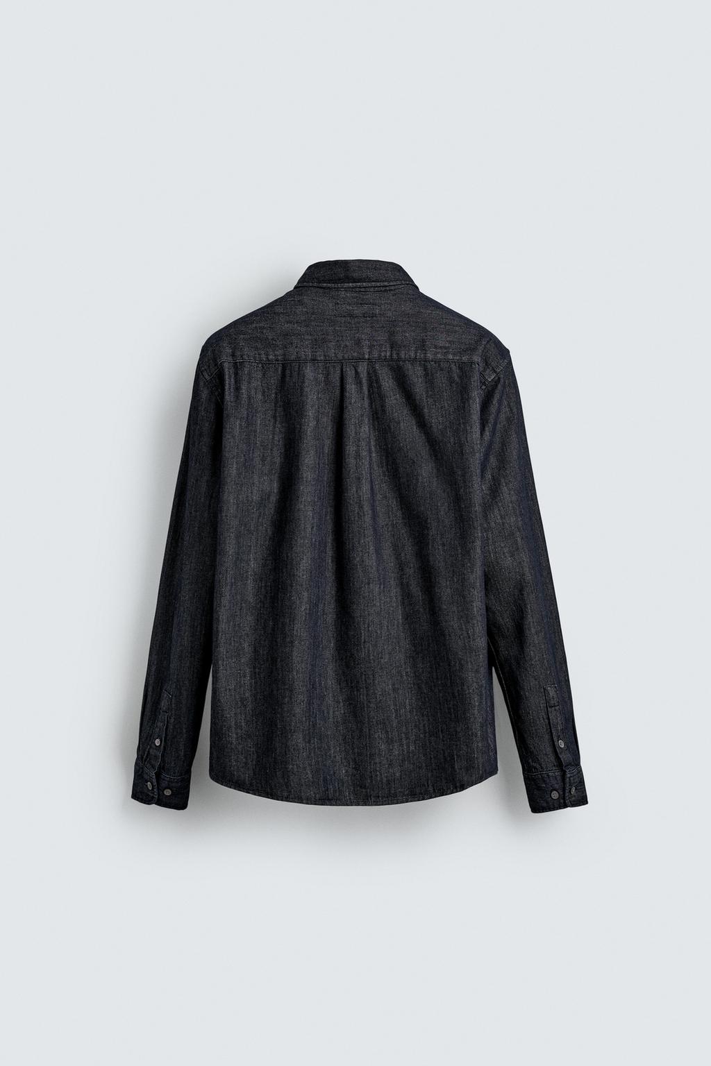 ДЖИНСОВАЯ РУБАШКА КЛАССИЧЕСКОГО КРОЯ