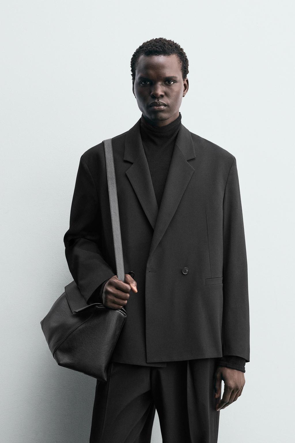 ДВУБОРТНЫЙ КОСТЮМНЫЙ БЛЕЙЗЕР ИЗ ШЕРСТИ