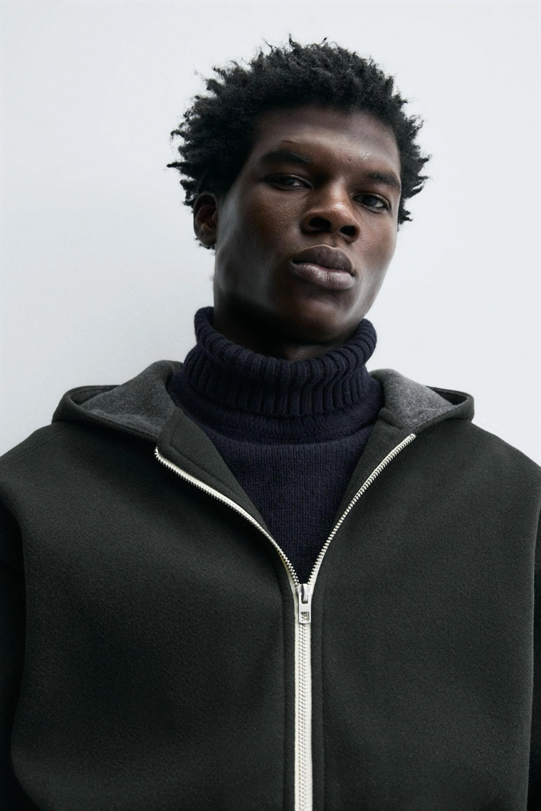 ФЕТРОВОЕ ХУДИ С КАПЮШОНОМ