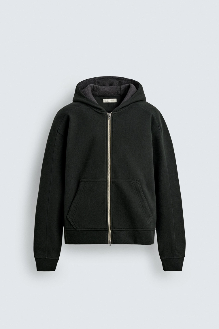 ФЕТРОВОЕ ХУДИ С КАПЮШОНОМ