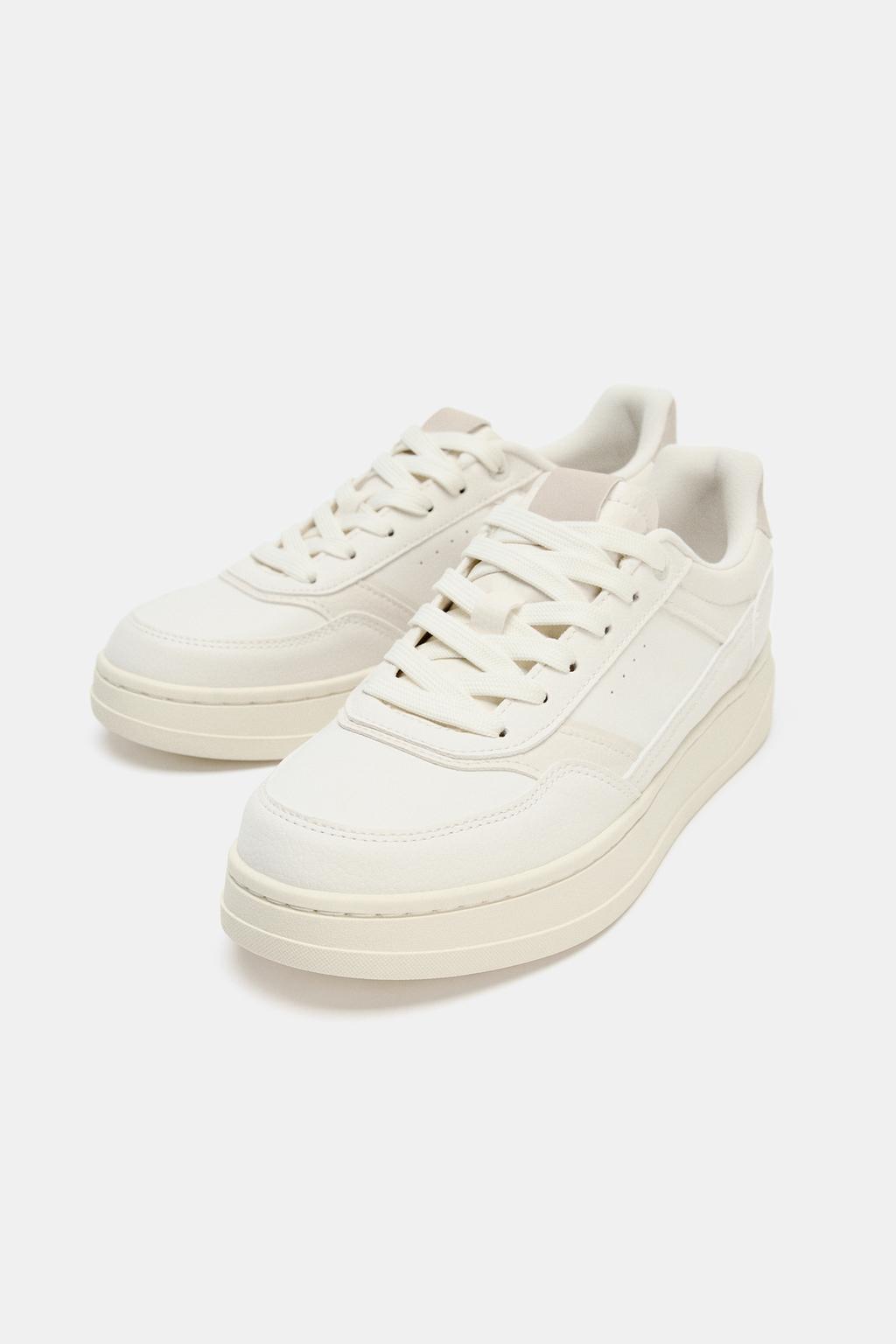 КРОССОВКИ С КОНТРАСТНЫМ ЗАДНИКОМ