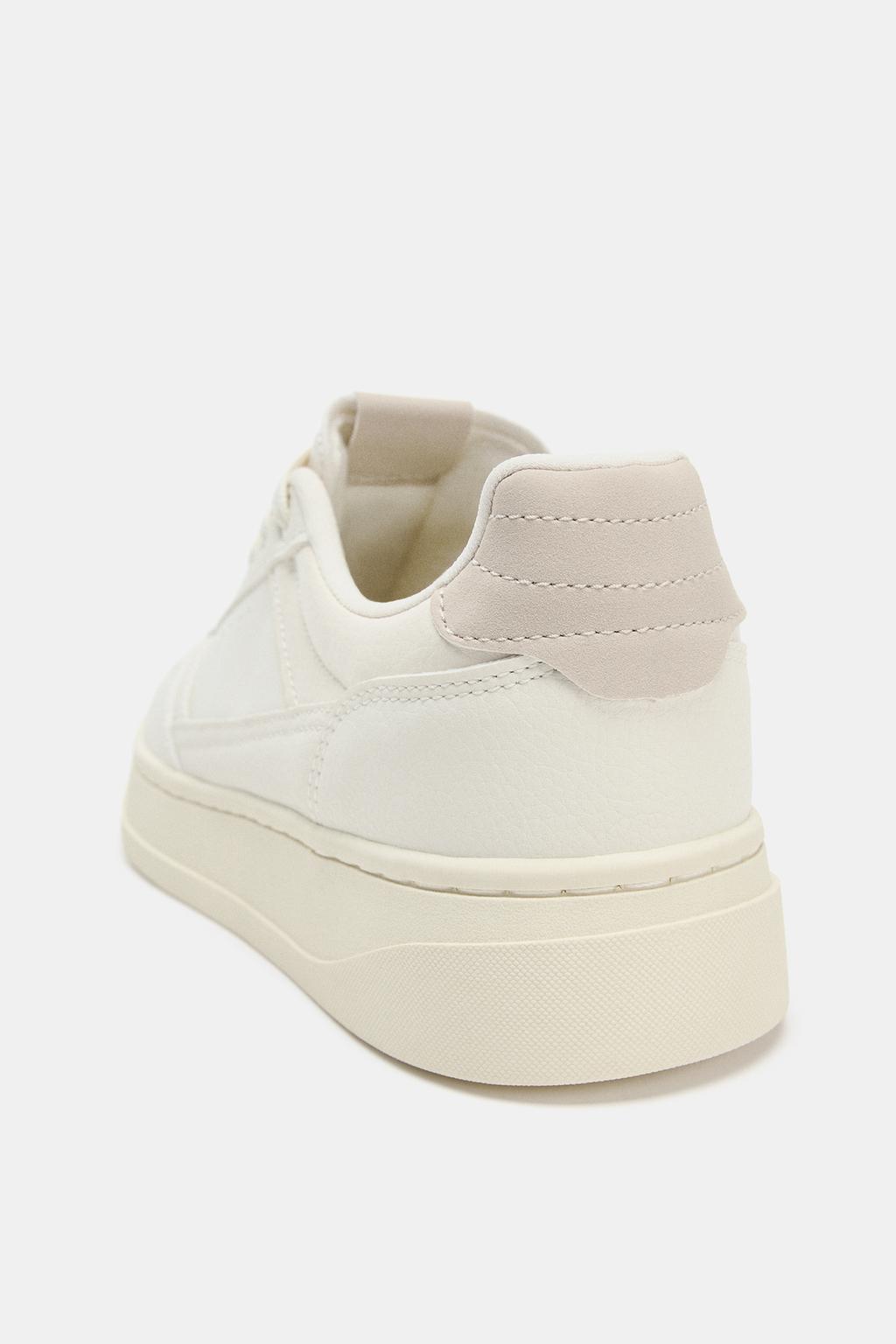 КРОССОВКИ С КОНТРАСТНЫМ ЗАДНИКОМ