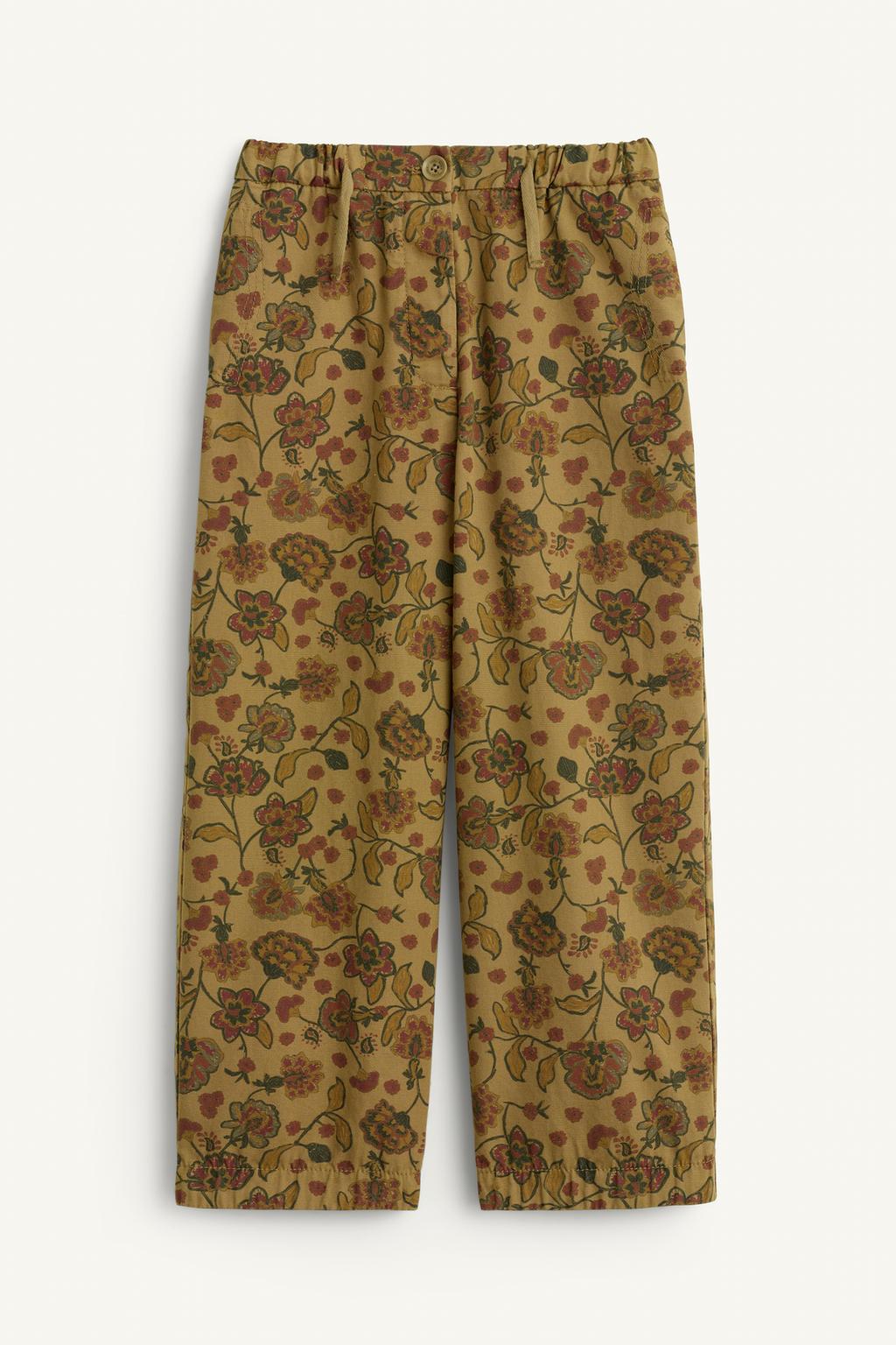 Брюки с рисунком