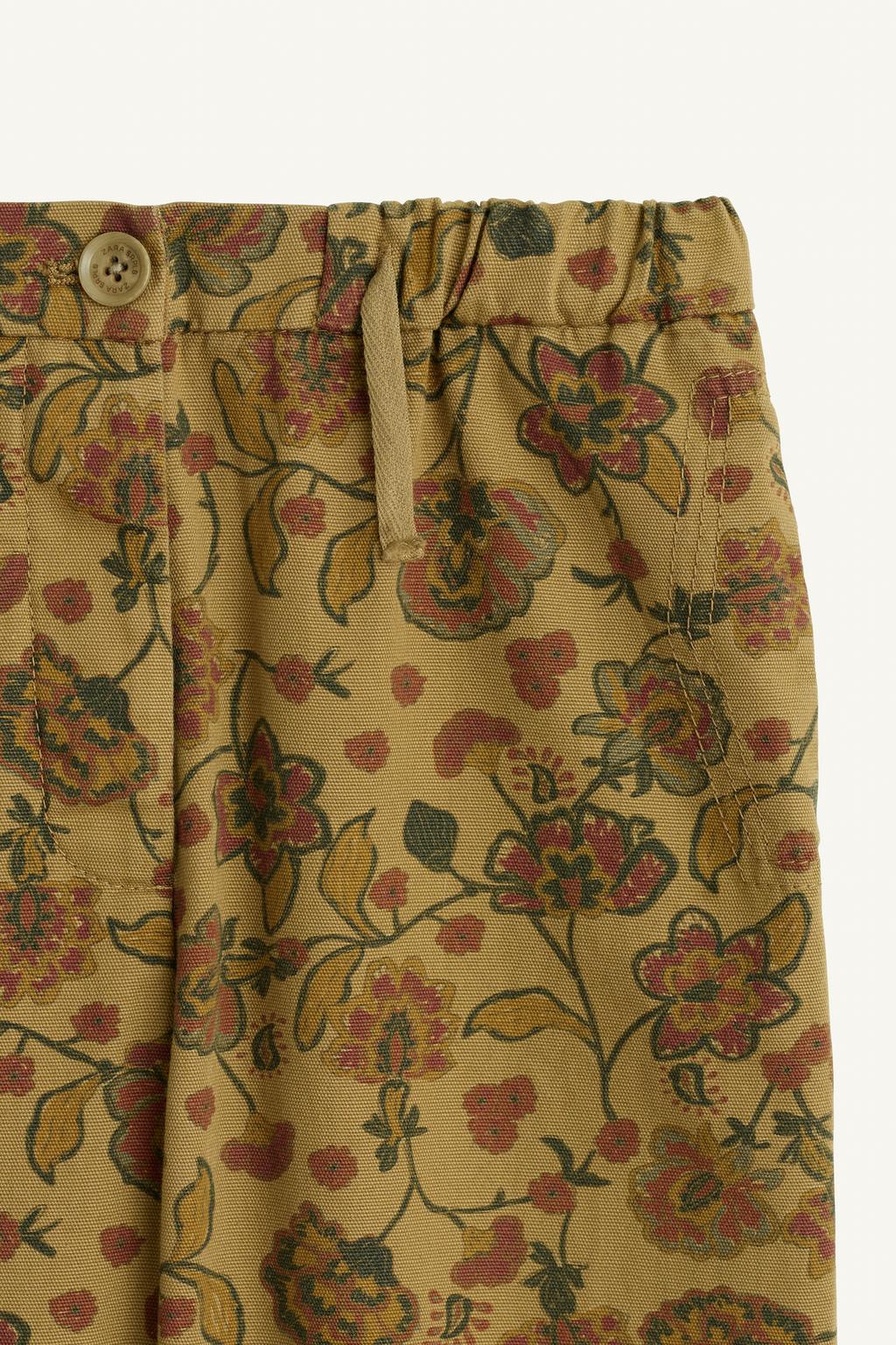 Брюки с рисунком