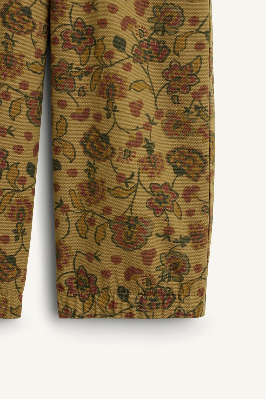 Брюки с рисунком