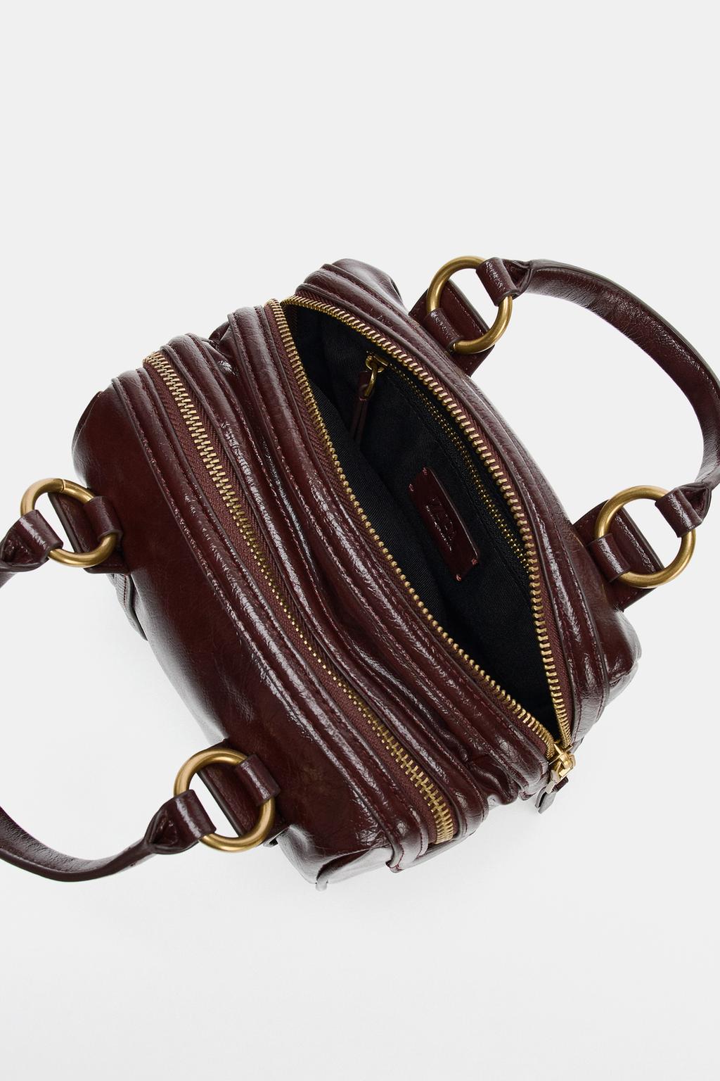 СУМКА С МЕТАЛЛИЧЕСКИМИ ДЕТАЛЯМИ