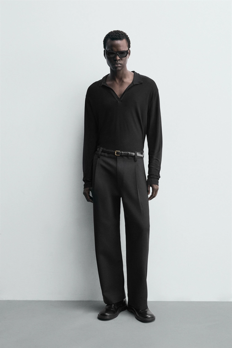 ПОЛУПРОЗРАЧНОЕ ПОЛО ИЗ ЛИОЦЕЛЛА