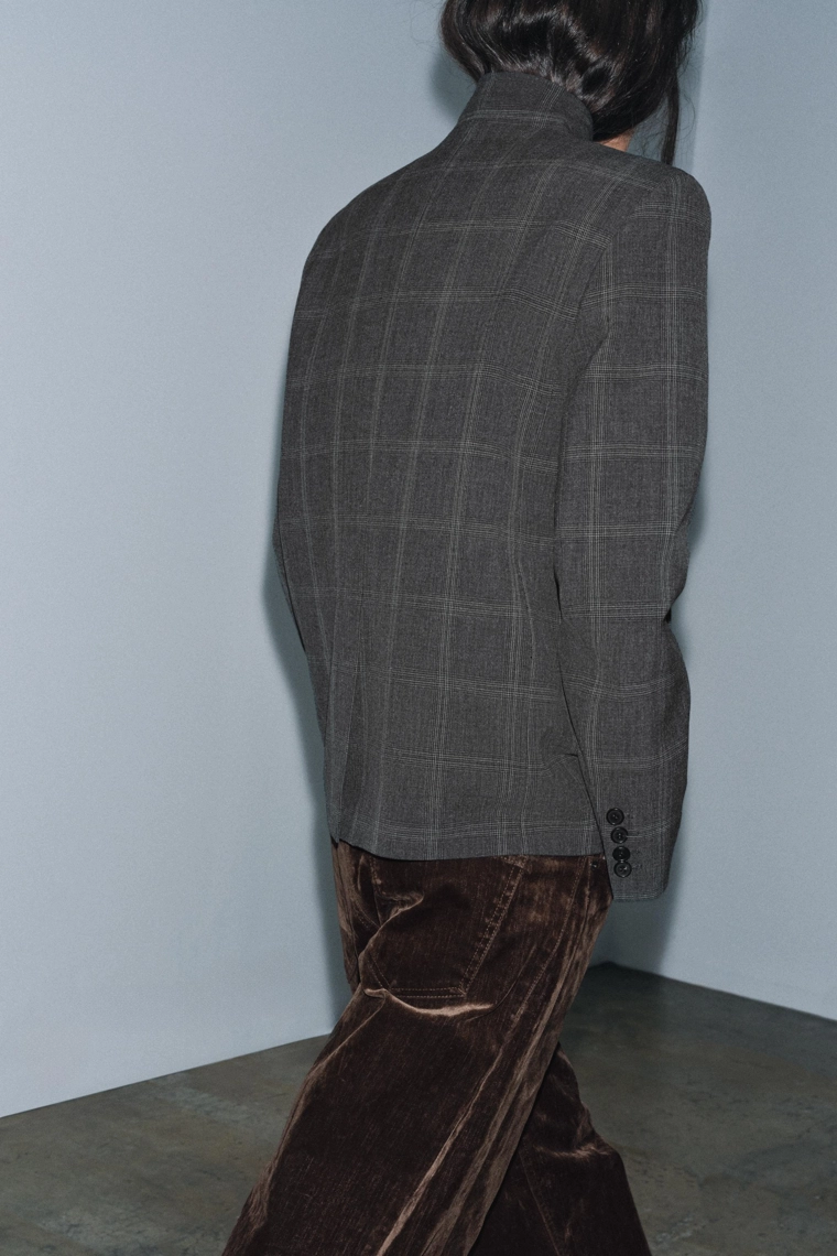 БЛЕЙЗЕР В КЛЕТКУ — ZW COLLECTION LIMITED EDITION