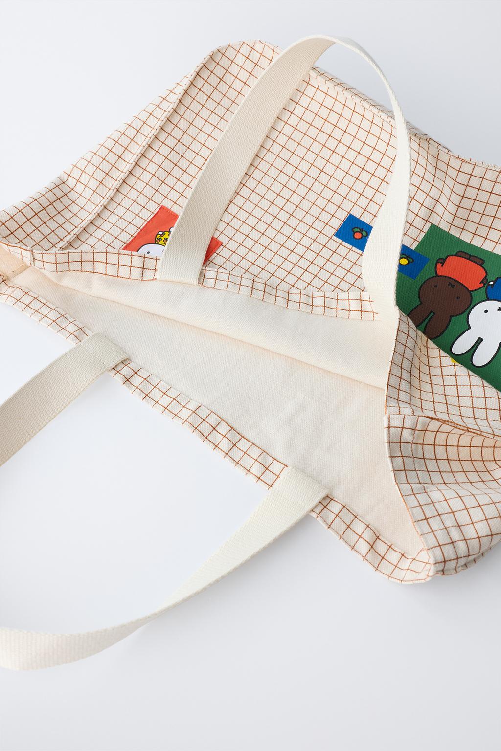 Сумка check miffy™ mercis bv © от zara