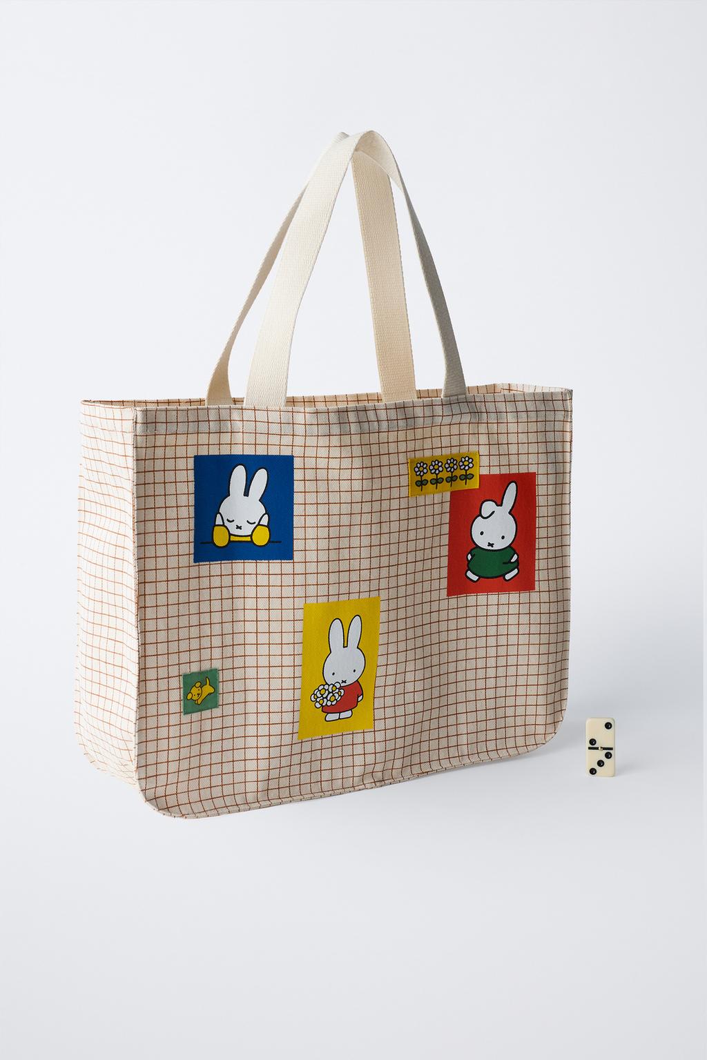 Сумка check miffy™ mercis bv © от zara