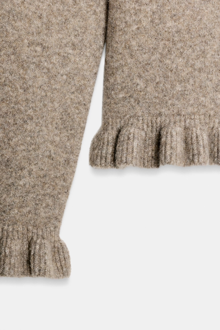 КАРДИГАН С ВОЛАНАМИ