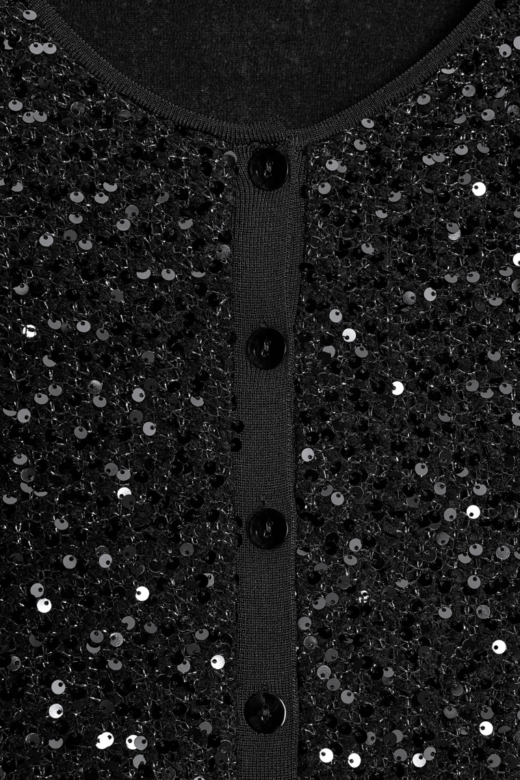 КАРДИГАН С ПАЙЕТКАМИ