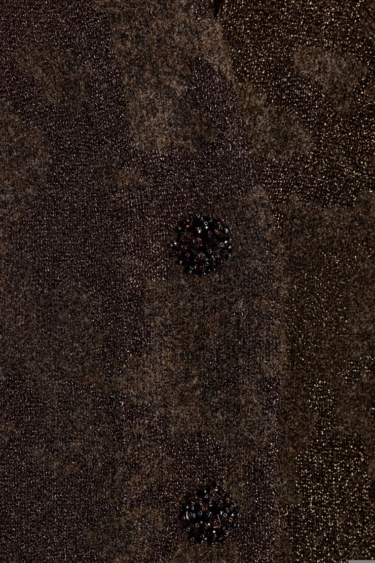 ЖАКЕТ ИЗ ТРИКОТАЖА С БЛЕСТЯЩЕЙ НИТЬЮ