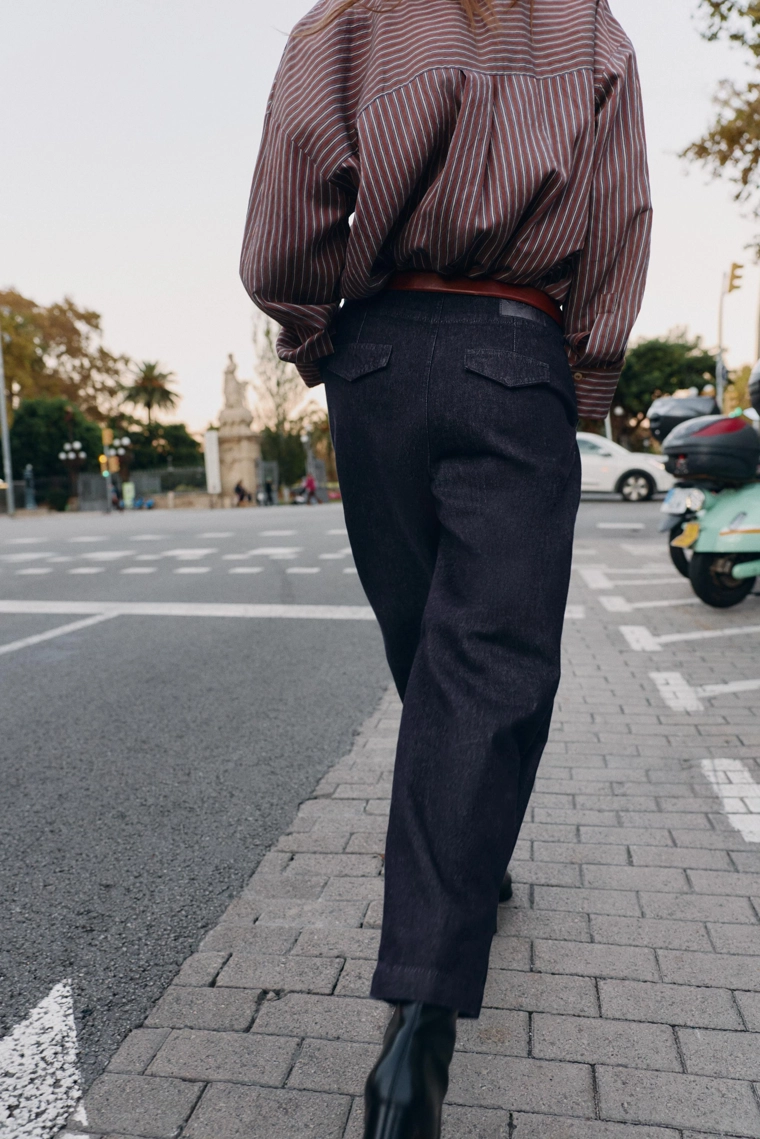 ДЖИНСЫ Z1975 BOMBACHO С ВЫСОКОЙ ПОСАДКОЙ