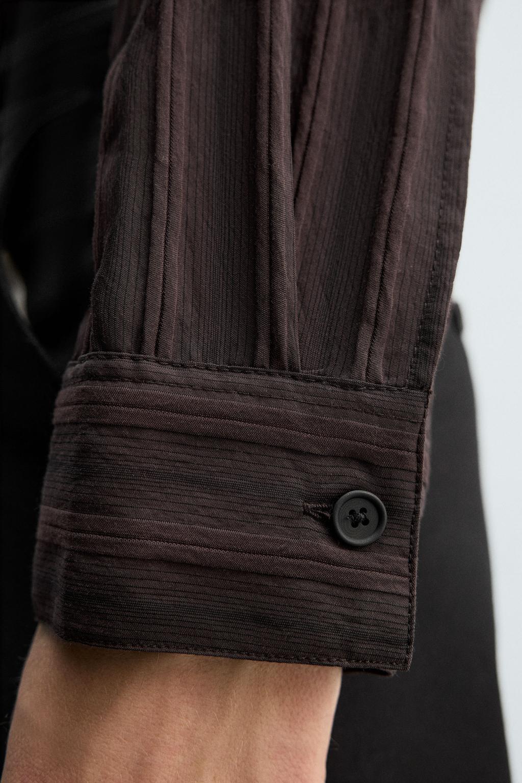 ЖАККАРДОВАЯ РУБАШКА В ПОЛОСКУ