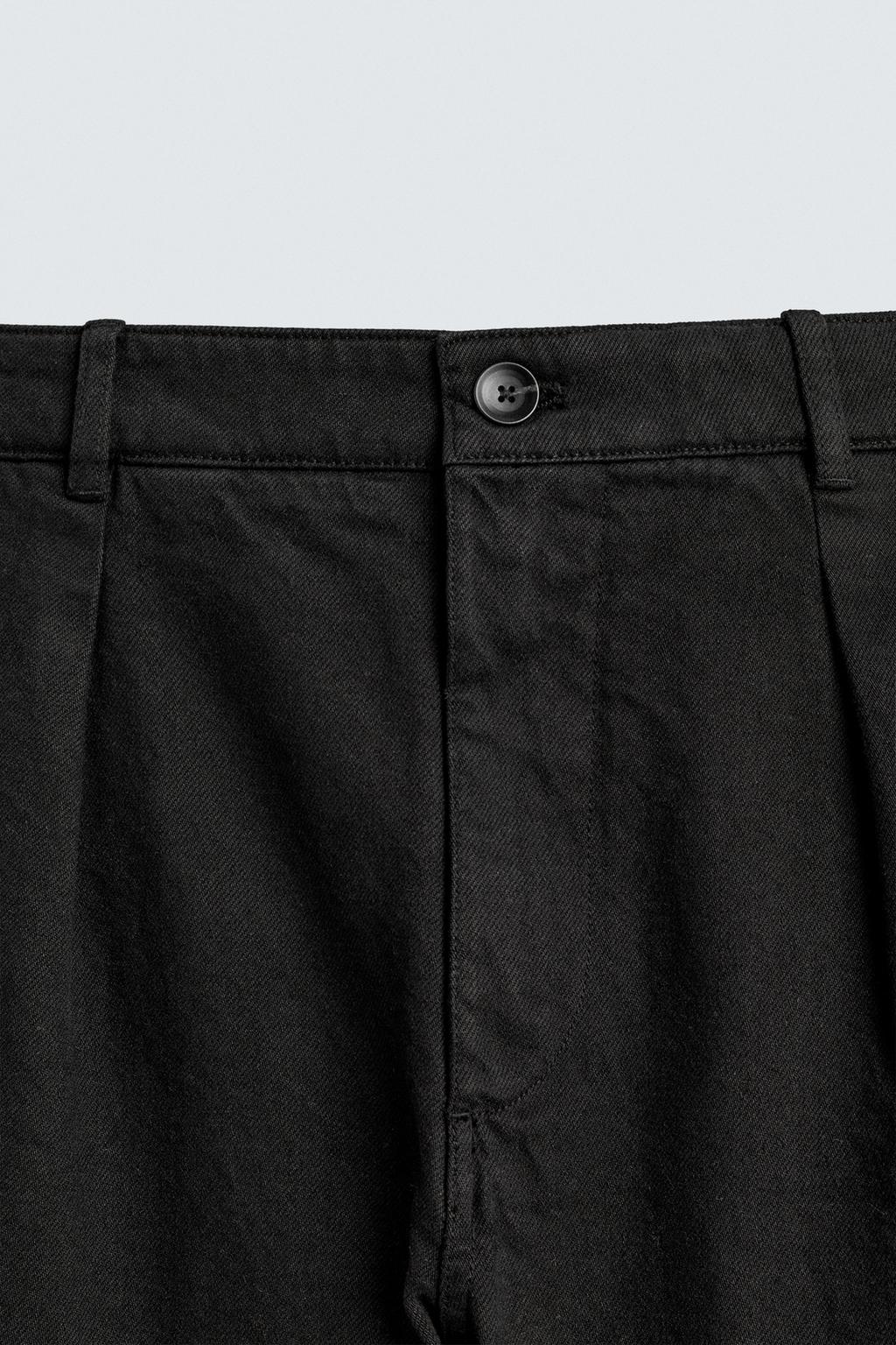 БРЮКИ RELAXED FIT СО СКЛАДКАМИ