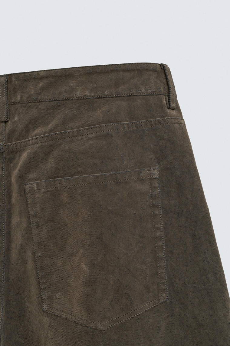 ВЕЛЮРОВЫЕ БРЮКИ СВОБОДНОГО КРОЯ