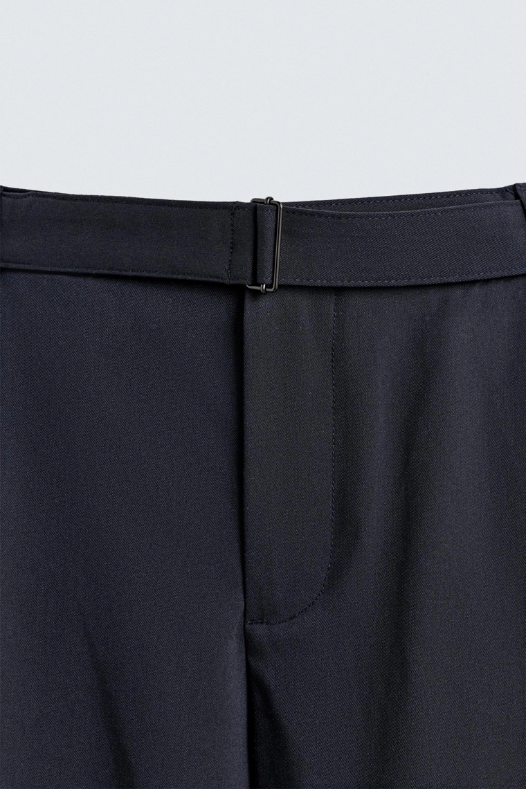 БРЮКИ RELAXED FIT С РЕМНЕМ