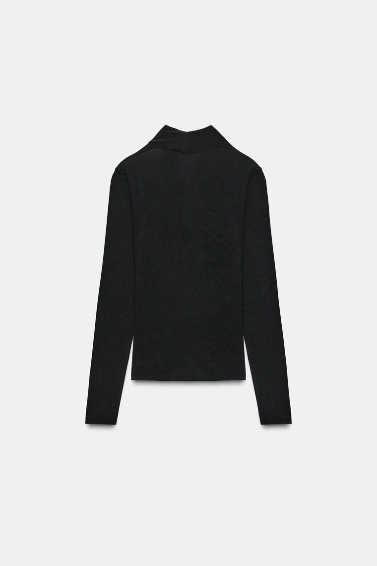 ФУТБОЛКА С БОКОВОЙ ДРАПИРОВКОЙ