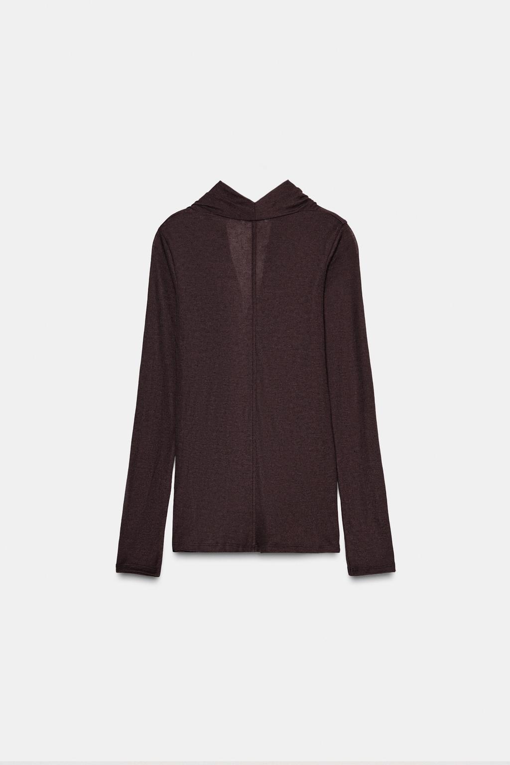 ДРАПИРОВАННАЯ ФУТБОЛКА С ЛИОЦЕЛЛОМ