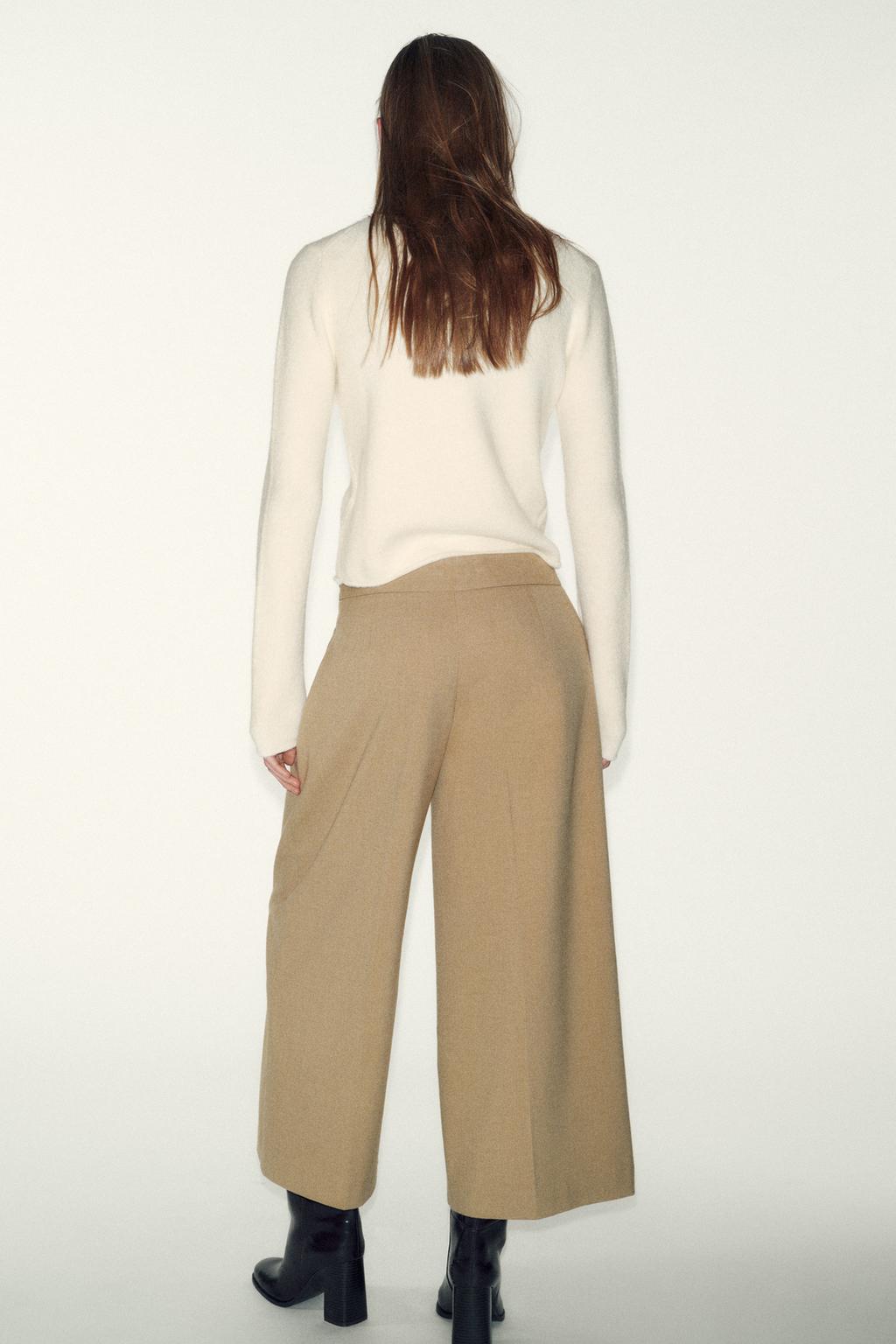 БРЮКИ-КЮЛОТЫ С ПУГОВИЦАМИ