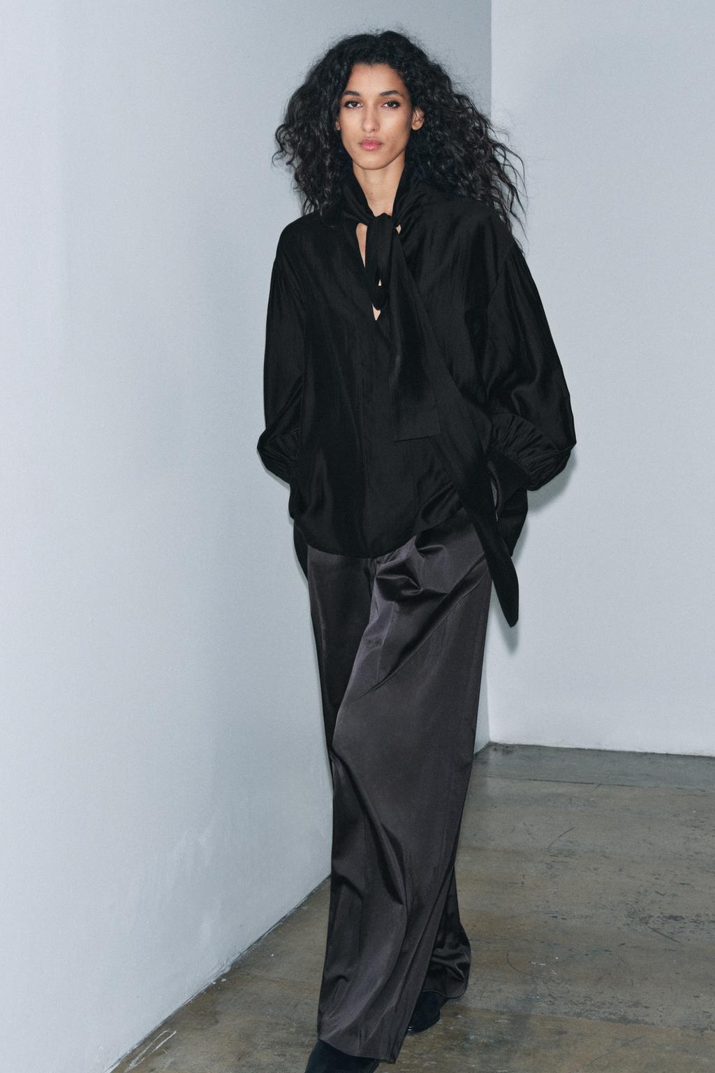 Рубашка с завязками