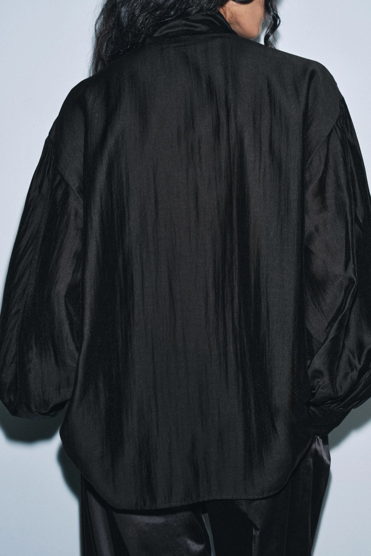 Рубашка с завязками