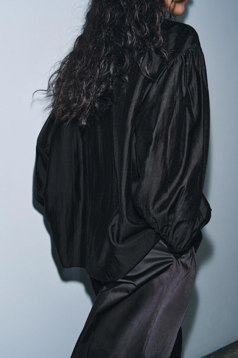 Рубашка с завязками