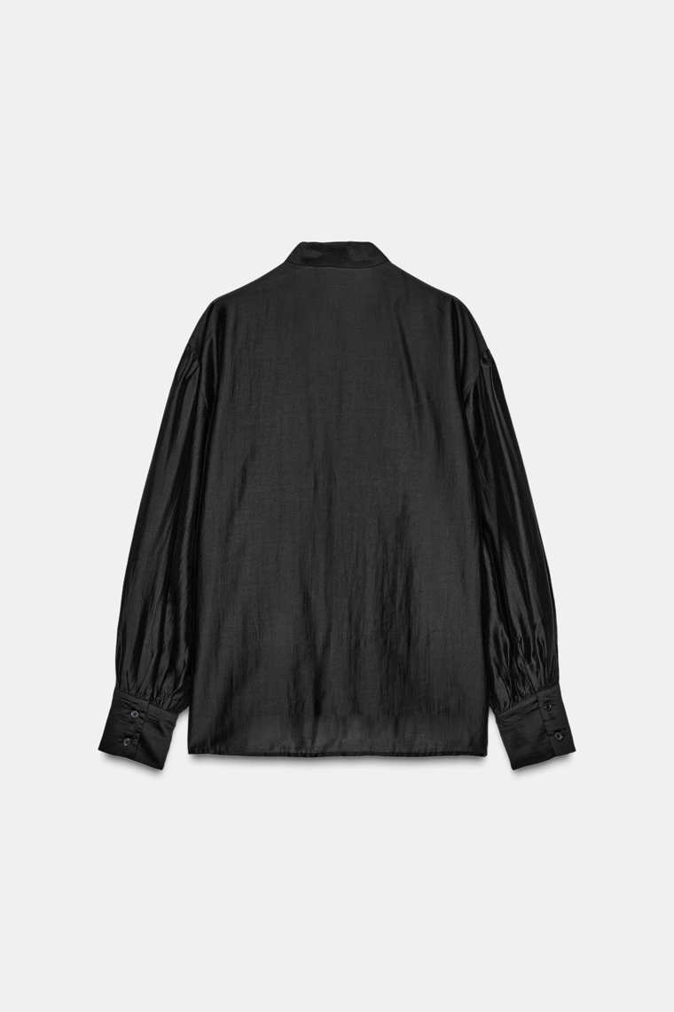 Рубашка с завязками