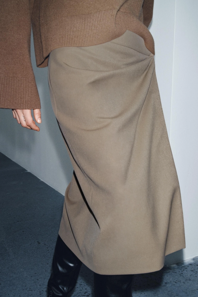 СТРУЯЩАЯСЯ ЮБКА-ПАРЕО — ZW COLLECTION