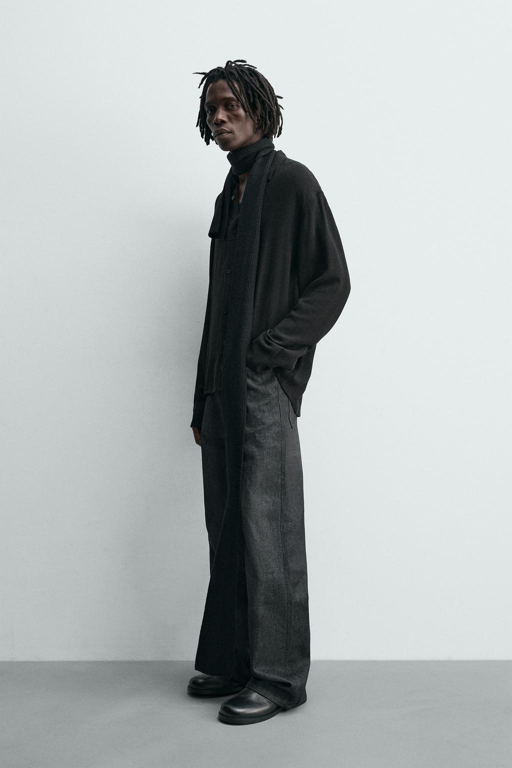 РУБАШКА ИЗ ВИСКОЗЫ И ХЛОПКА