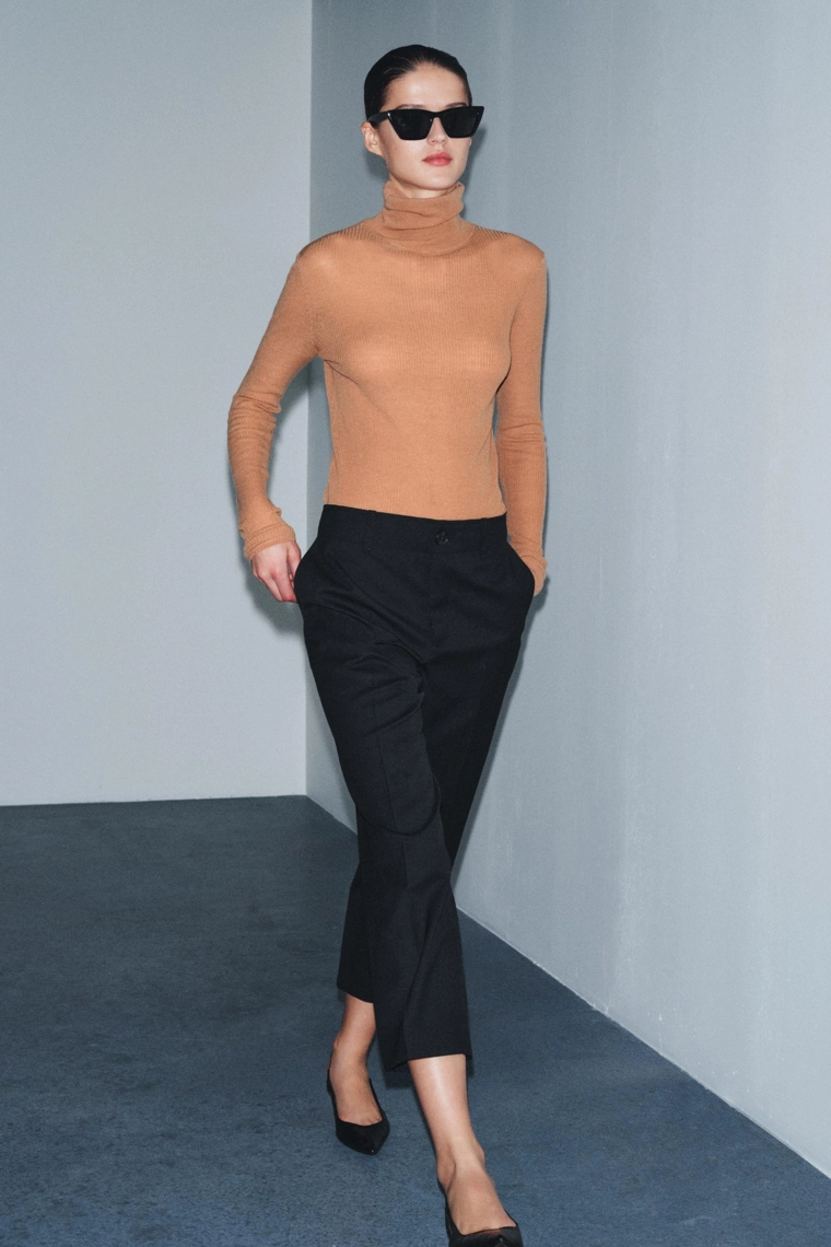 БРЮКИ С ШЕРСТЬЮ — ZW COLLECTION