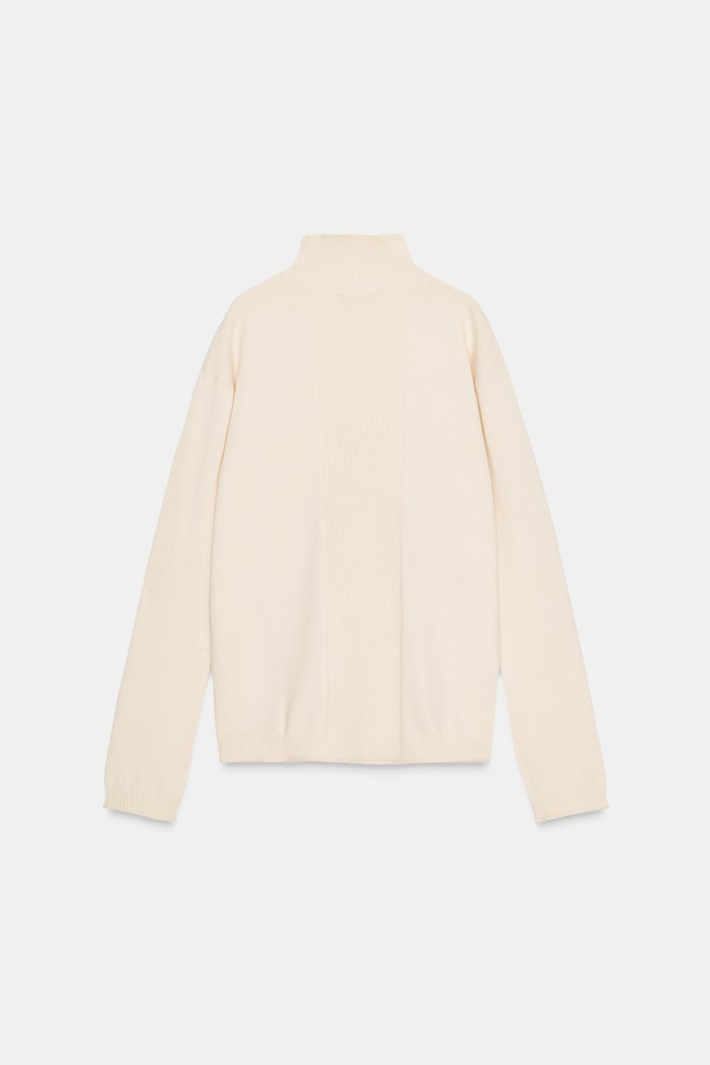 ДЖЕМПЕР ОВЕРСАЙЗ ИЗ ТРИКОТАЖА