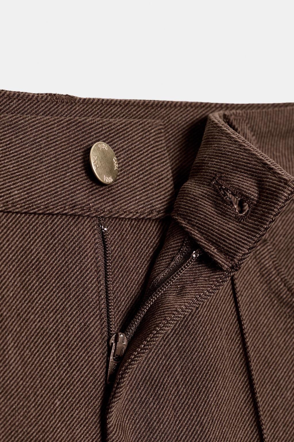 БРЮКИ FLARED С ВЫСОКОЙ ПОСАДКОЙ