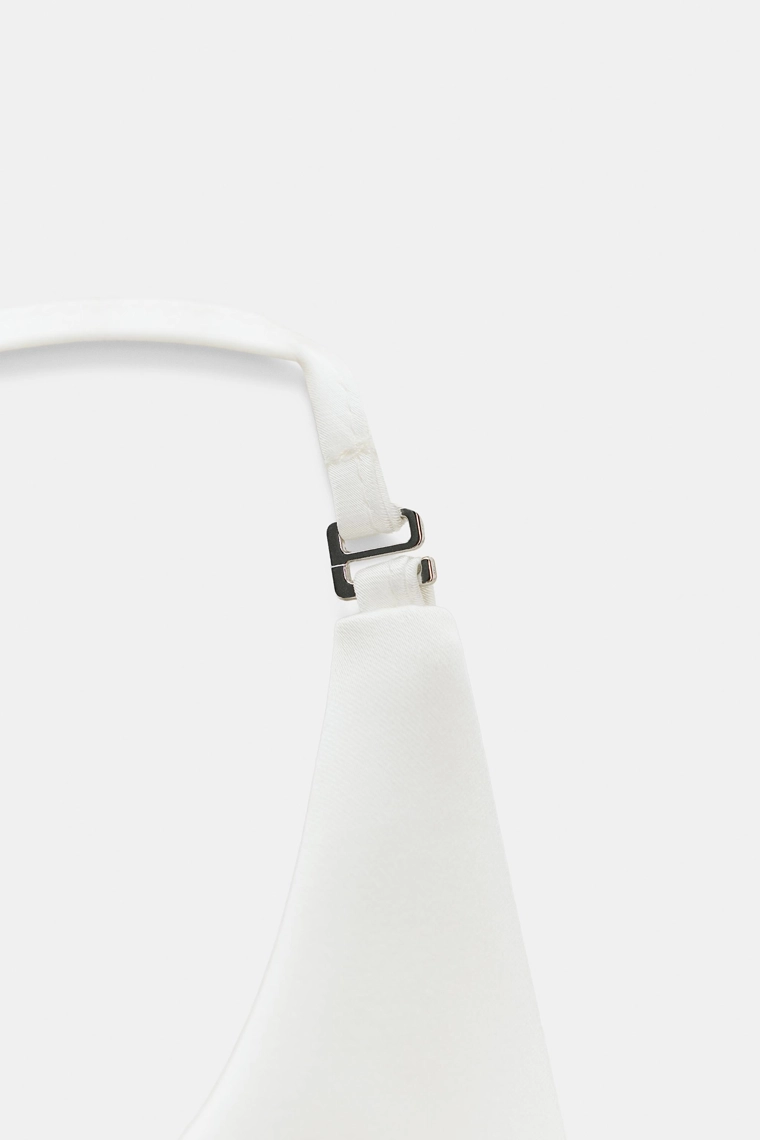 ТОП С ГОРЛОВИНОЙ ХАЛТЕР И БАНТАМИ