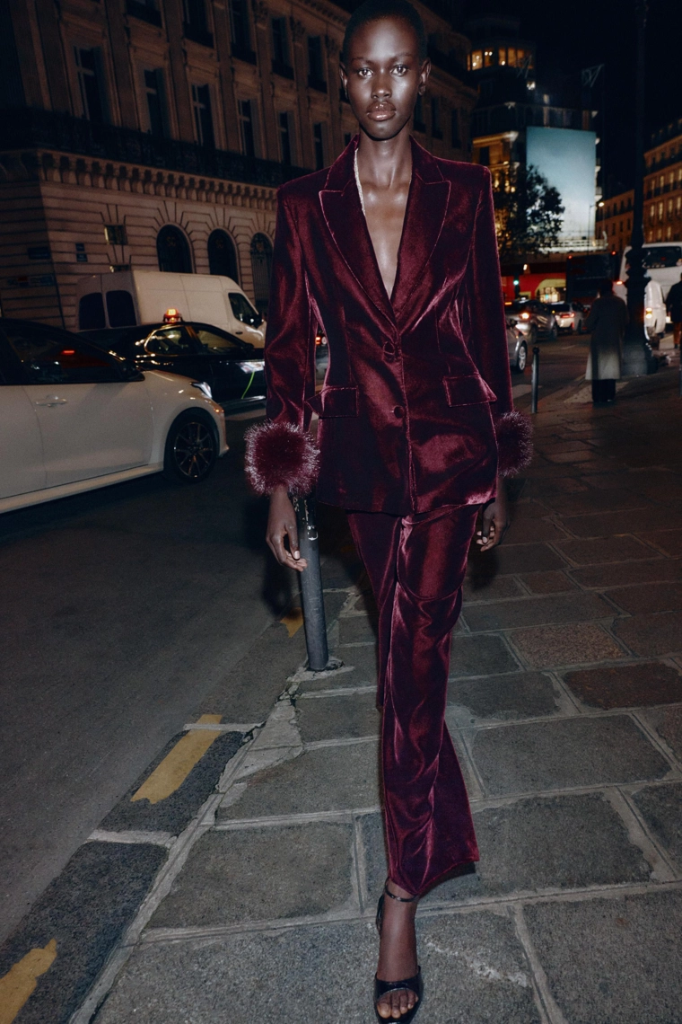 ШИРОКИЕ БРЮКИ ИЗ ВЕЛЬВЕТА