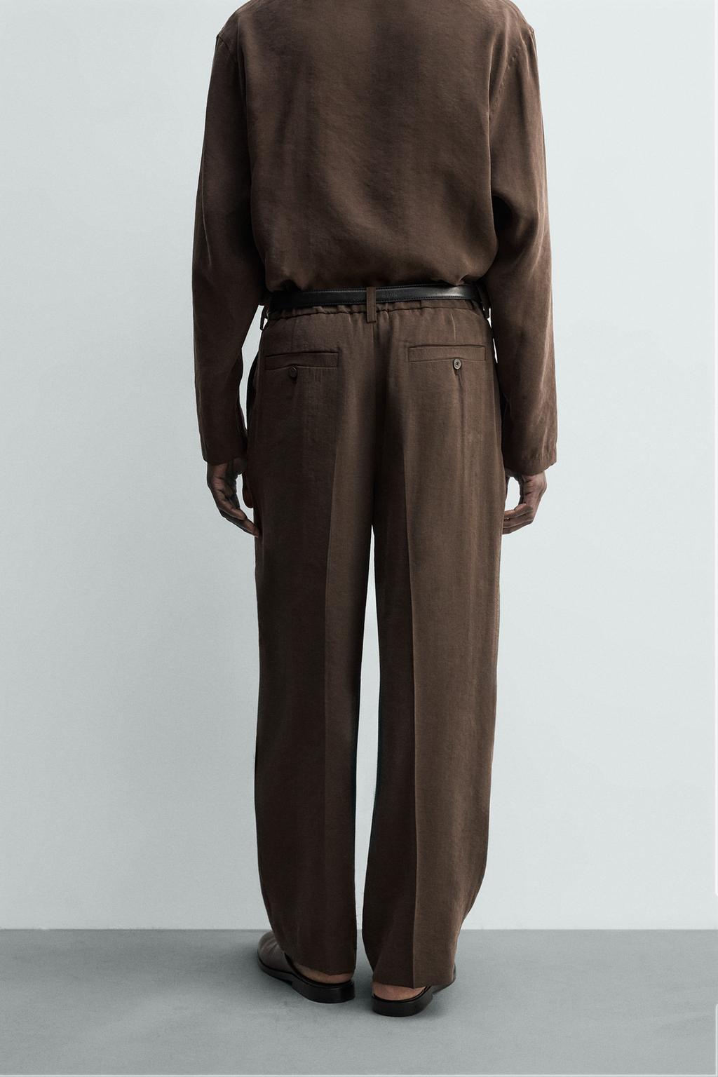 Потрёпанные брюки с запахом